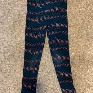 LuLaRoe Kids Giraffe Leggings